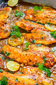 Spicy Lemon Garlic Baked Tilapia Talapia Recipes Baked Tilapia Fish Recipes