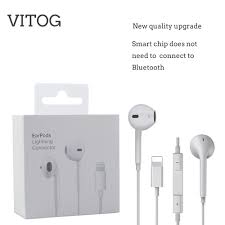 Wired Lighting Earphone With Microphone In Ear Stereo Sport Headphone For Apple Iphone 8 7 Plus X Xs Max Xr Phone Earphones Headphones Aliexpress
