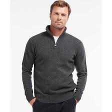 Barbour Essential Lambs wool Half Zip Sweater – Ingatestone Saddlery