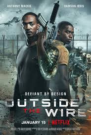 Outside the wire, una nueva película de acción que enriquece el catálogo de netflix. Outside The Wire Netflix Movie Large Poster