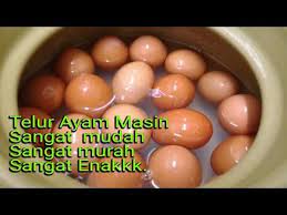 Cara cara membuat telur masin di rumah. Cara Membuat Telur Masin Ayam Youtube Food Eggs Breakfast