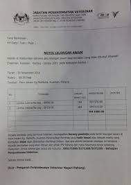 Jalan haiwan, selangor, kampung kastam, 42670 port klang, selangor, malaysia. Notis Jabatan Perkhidmatan Veterinar Negeri Pahang Facebook