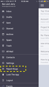 [this post, the first in a series about new features in android the upcoming release of android will include a new bug reporting feature for market apps. Bug Report From Within Ios And Android Protonmail Support