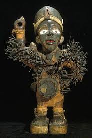 At times, enslaved peoples, ivory, and copper were traded to the europeans on the coast. Kongo People Nkisi Nkondi