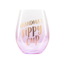 Download Pearhead Grandma S Sippy Cup Wine Glass In 2021 Grandma Wine Glass Sippy Cup Wine Glass Wine Glass Sayings