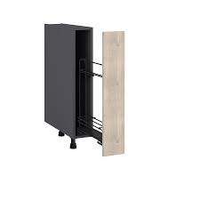 Το πιο φιλικό club προνομίων για το σπίτι! Meuble Bas De Cuisine Nordik Effet Frene 1 Porte H 77 L 15 Cm X P 58 Cm Leroy Merlin