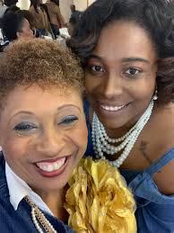 Beautiful Day for Kingdom GIRLZ Ministries Diamond, Denium and Pearls  Brunch. Thank youMary Duncan and Eunyce Coles for always showing up and  showing out!