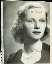 1956 Press Photo Suzanne Perrin, rumored fiancee of FDR, Jr.