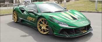 Mansory specialise in carbon fibre and the individualisation of luxury vehicles. 868 Hp Mansory F8xx Brings Strange Winged Catania Green Tributo To Ferrari S F8 Autobala