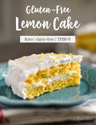 Gluten Free Lemon Cake With Lemon Frosting Recipe Gluten Free Lemon Cake Lemon Frosting Recipes Gluten Free Lemon