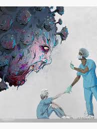 Our Second Wave Poster By Mjhiblenart Nurse Art Amazing Art Painting Art