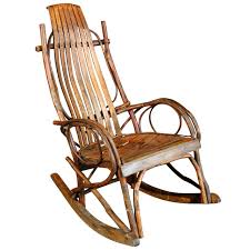 French Slat And Branch Rocking Chair Circa 1860 Rocking Chair Chair Handmade Chair