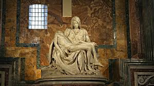 Carved from a solid piece of wood, this magnificent polychrome statue of a catholic cardinal is an exquisite example of the carver's art. 15 Things You Should Know About Michelangelo S Pieta Mental Floss