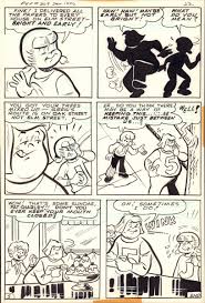 Pep #309 Complete Five Page Story - Li'l Jinx in 'Paper Mate' - 1976 by Joe  Edwards