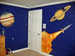 Solar System Bedroom Mural Kids Room Inspiration Bedroom Murals Kids Room Design