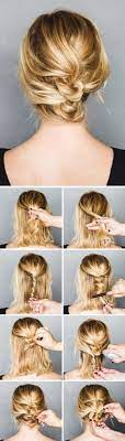 Easy Hair Tutorials For Cowgirls With A Short Mane Cowgirl Magazine Short Hair Updo Braids For Short Hair Beautiful Hair