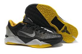 Black And Yellow Kobes Shoes Kobe Womens Sneakers Kobe 7 Womens Supreme Black Metallic Silver Tour Yellow White Beautiful Sneakers Stylish Sneakers Kobe Bryant Shoes