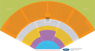 Dte Energy Music Theatre Seat Numbers Dte Energy Music