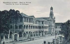 Institute Of Saint Louis Gonzague Haiti 1920 Haiti History Port Au Prince Haiti