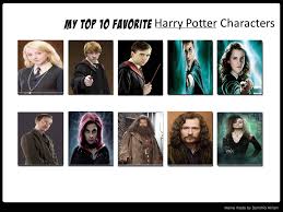 So without further ado, here is a ranking of the top 30 harry potter characters from worst to best. My Top Ten Favorite Harry Potter Characters By Mariosonicfan16 On Deviantart
