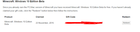 Windows 10 edition is a modification of minecraft pocket edition to operate on the all comprehensive windows 10 phase. Can I Still Claim A Free Copy Of Minecraft Windows 10 Edition Arqade