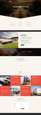 Transportation Responsive Website Template 57806 Layout Site Responsive Website Template Best Web Design