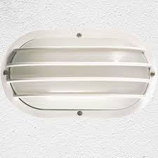 Shop Volume Lighting 1 Light White Outdoor Wall Mounted Light Fixture Overstock 31277671