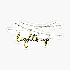 Lights Up Sticker By Ellencarney13 In 2020 Line Sticker Print Stickers Harry Styles Drawing