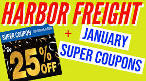 Some of their coupons are good for a free item even if you don't buy any other items. Harbor Freight Coupons January 2021 25 Off Super Discount Coupon And More Youtube