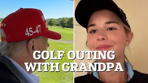 Kai Trump shares sweet golf outing with her grandpa, Donald Trump