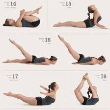 9 Pilates Moves For A Flatter Stomach Top Yoga Poses Yoga Poses Health Fitness