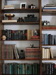 It's made from bamboo and available in a natural wood color. The Best Ways To Decorate Your Shelves With More Than Just Books Hgtv