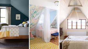 Read on for some cheap decorating ideas for bedroom walls that won't break the bank, and easy changes to update your bedroom in an instant. 10 Slanted Ceiling Bedroom Makeover Ideas Smashing Diy Design