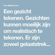 Een Gezicht Tekenen Gezichten Tekenen Tekenen Gezicht