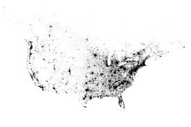 Can You Find Yourself On This Amazing Map Of America Amazing Maps Map America Map