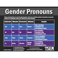 Gender Pronouns Trans Student Educational Resources