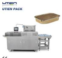 Airline Food Flight Meal Case Ready Sealing Packaging Machine with Top Hygiene
