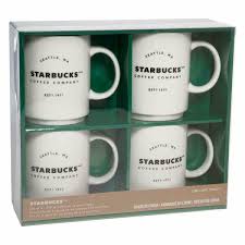 Starbucks Coffee Company 14 Oz Ceramic Mugs Gift Set 4 Pack Coffee Mugs Ideas Of Coffee Mugs Coffeemug Coffee M White Coffee Mugs Starbucks Coffee Mugs