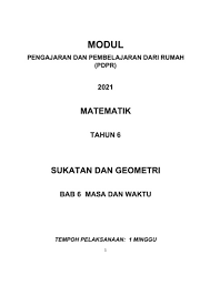 Modul Pdpr 2021 Membalik Buku Halaman 1 25 Anyflip