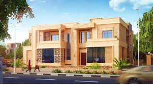 مخطط الفيلا رقم التصميم A4 من مبادرة بيتى 681 متر مربع 5 غرف نوم Arab Arch Model House Plan Building Plans House Square House Plans