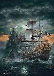 New daily puzzles each and every day! Pirate Ship Puzzle 1500 Piece Puzzle Galaxy Puzzles