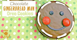 Spoon a green layer of chilled firm gelatin into a clear glass. Chocolate Gingerbread Man Oreo Cookies Kids Craft Room