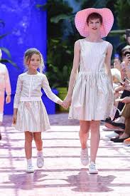 Fashion show tommy hilfiger autumn winter 2007 2008 pret a porter new york 3 of 3 by fashion chann. So Cute Little Model On The Runway At Bonpoint Summer 2018 Fashion Show Perfect Summer Party Dress Kids Summer Fashion Kids Fashion Week Summer Party Dress