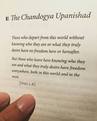 The Chandhoya Upanishad Upanishads Sanskrit Quotes Spiritual Quotes
