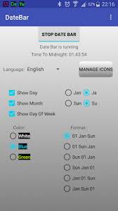 However, customizing the notification center is possible, thanks to the number. Datebar Date In Status Bar By Omer Peri Google Play United States Searchman App Data Information