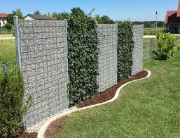 Verzinkte Gabione 4cm Tief 180 X 120 Cm Bepflanzung Gartentreppe Garten