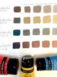 Need To Make Brown Paint A Step By