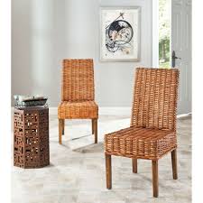 We have amazing deals on indoor wicker furniture sets from all around the web. Indoor Wicker Honey Side Chairs Set Of 2 Dining Room Furniture Modern Style Seat Ebay Foto Decoration Idea
