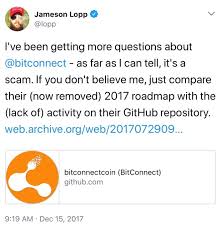 Roy murphy, who helped organize the event, bitcoin isn't where it should be after a decade. Bitconnect Slapped With Securities Emergency Cease And Desist Order Bitcoin News