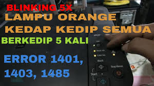 Penjelasan cara mengatasi blink 5 kali pada printer ip2770 dengan mudah. Printer Canon Berkedip 5 Kali Blinking 5x Error 1401 1403 1485 Canon Mp237 Youtube
